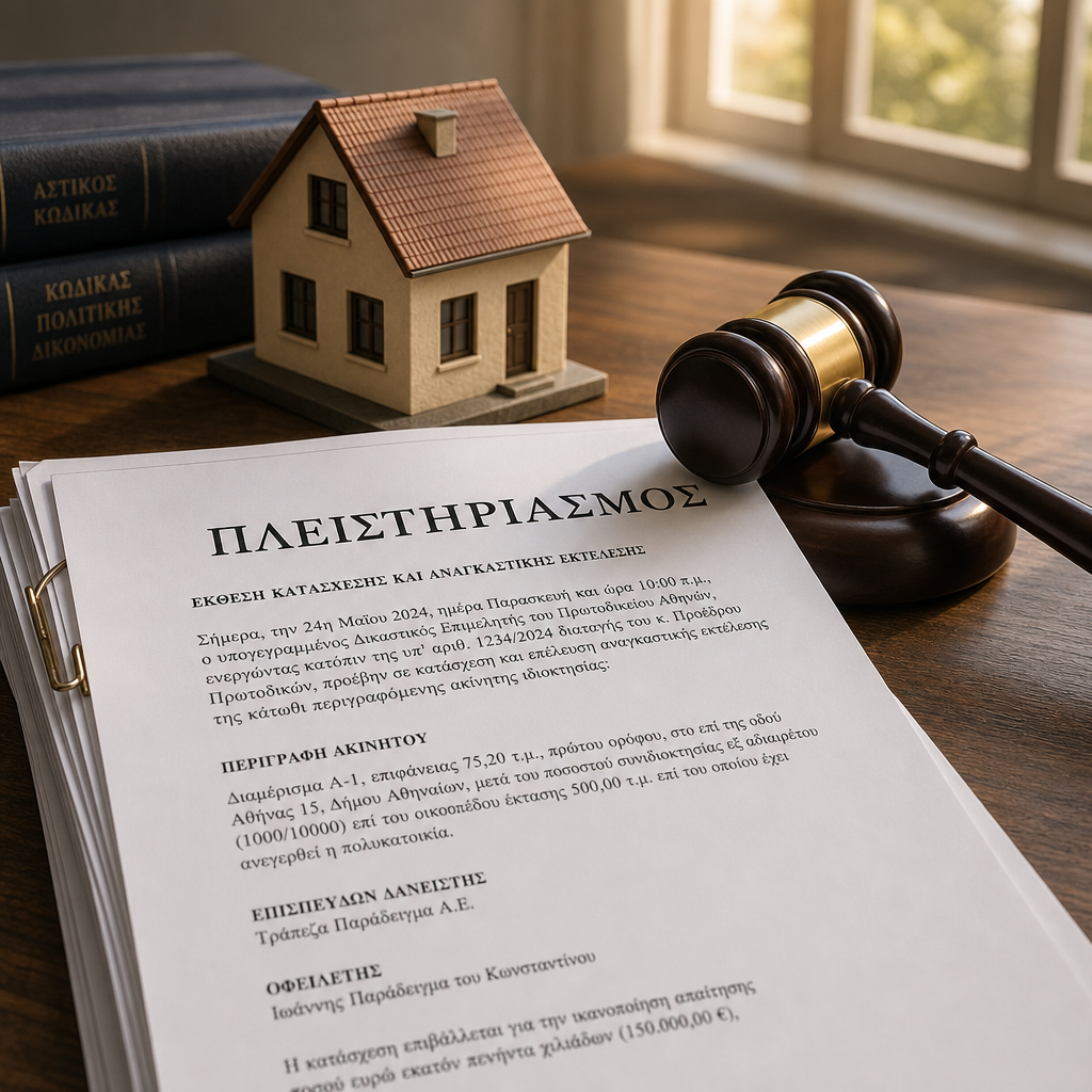 Αναστολή πλειστηριασμού και άρση κατασχέσεων — Mitsis Finance
